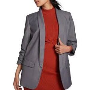 Anthropologie Gray Blazer